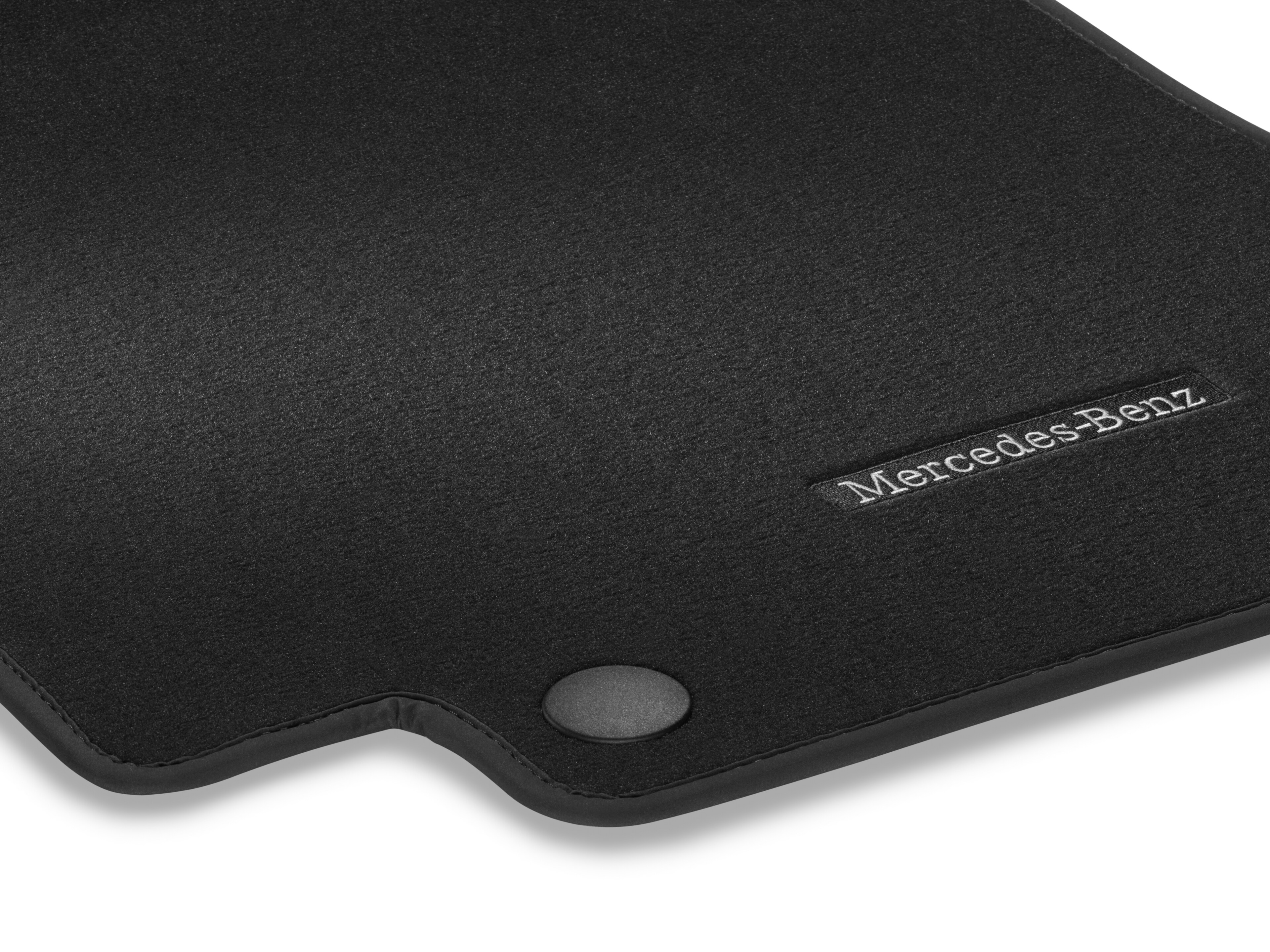 Velour floor mats CLASSIC, Set, Set of 4 - RHD, black