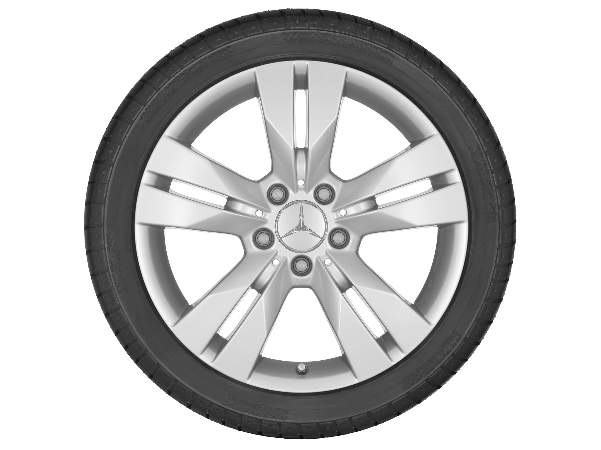 5-twin-spoke wheel, 43.2 cm (17-inch)