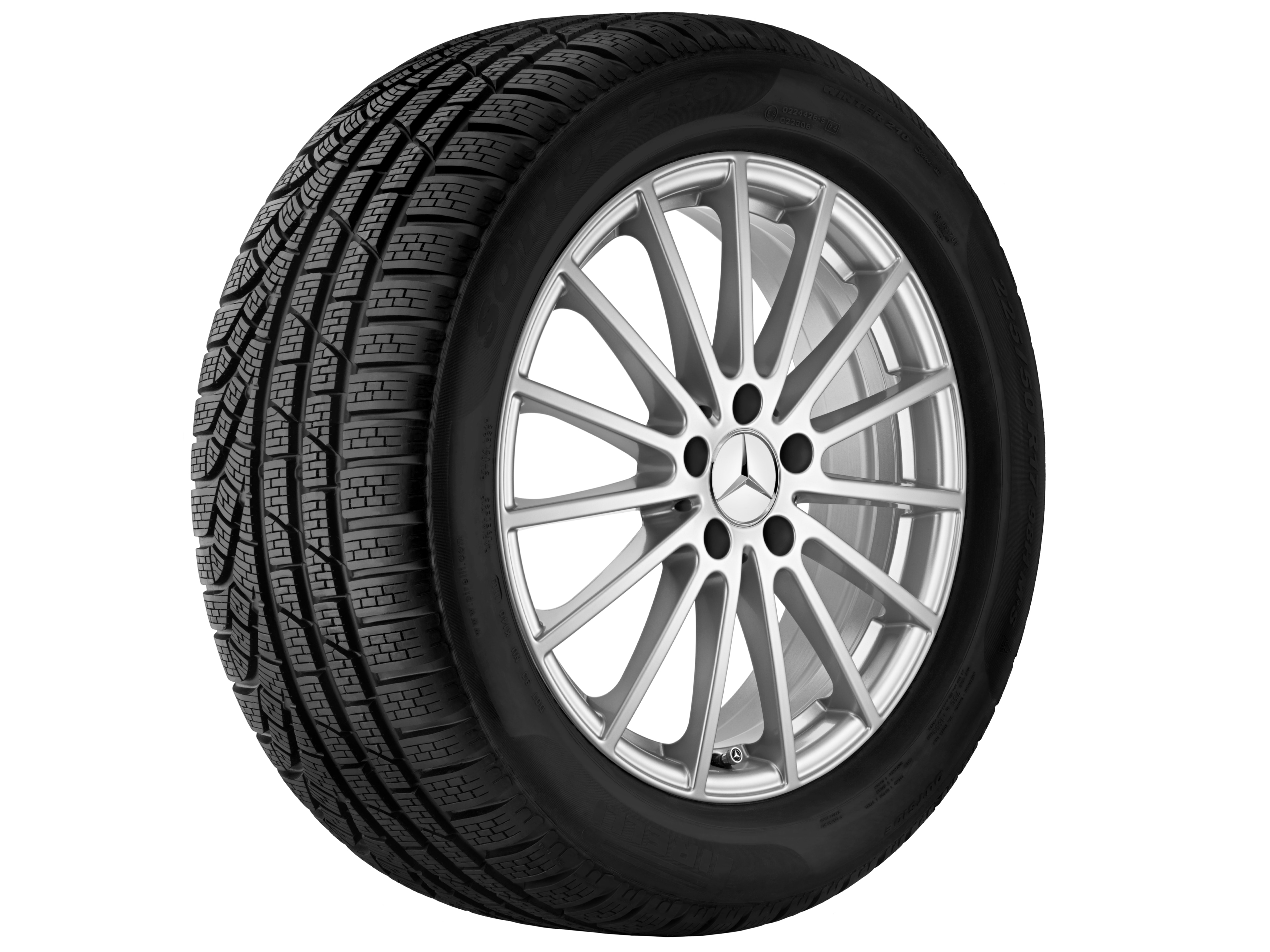 Multi-spoke wheel - 215/55 R18  95H, 6,5 J x 18 ET 38
