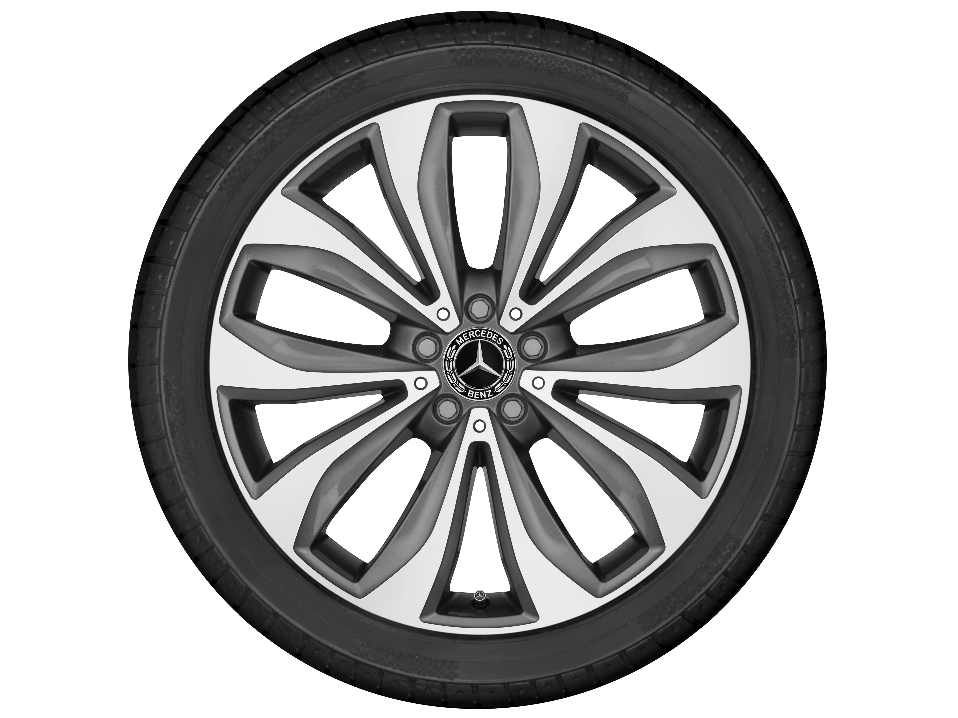 5-twin-spoke wheel, 50.8 cm (20-inch), High-sheen finish - 8,5 J x 20 ET 40, tremolite metallic, high-sheen