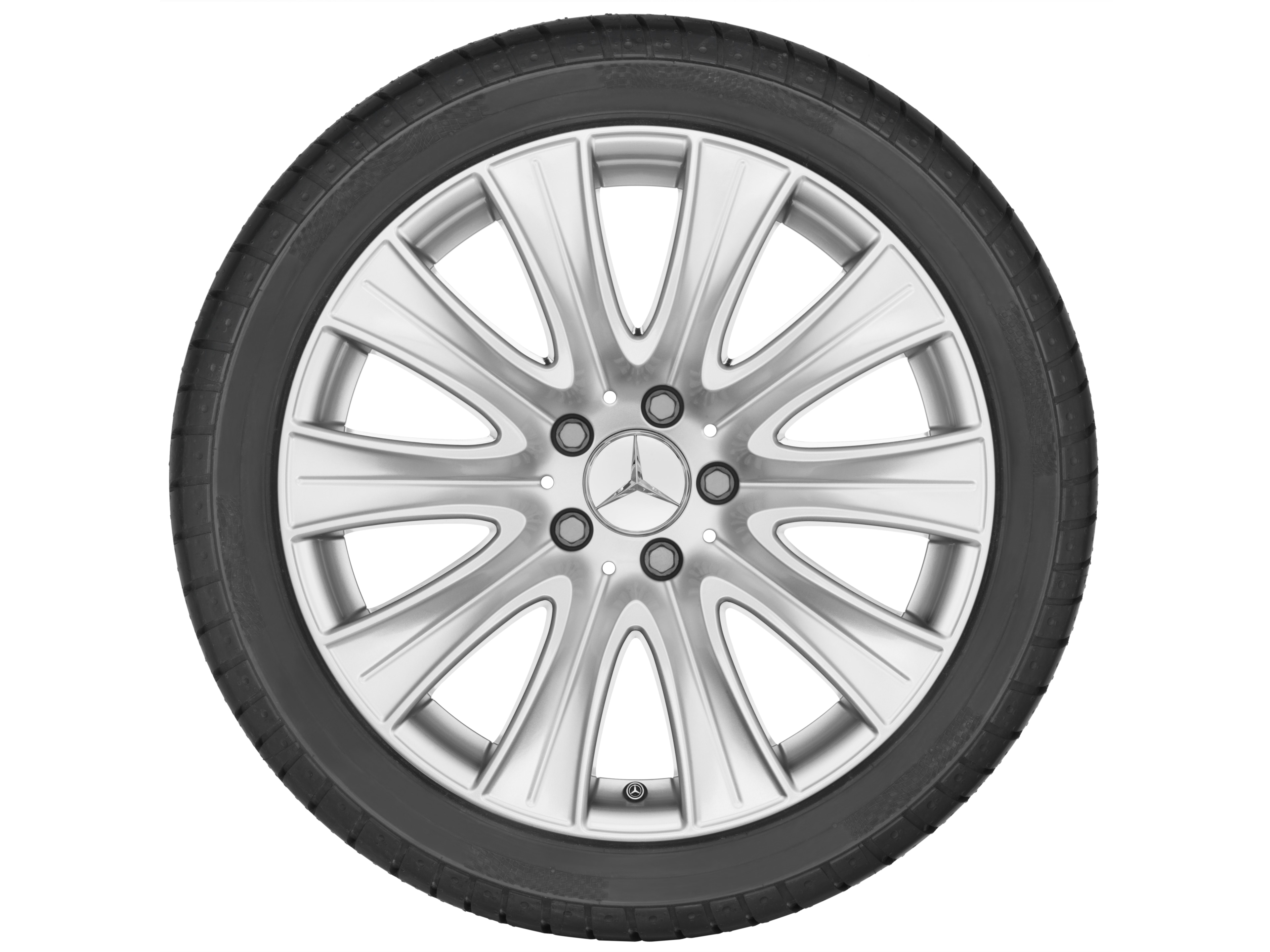 10-spoke wheel, 45.7 cm (18-inch) - 8,5 J x 18 ET 35,3, vanadium silver