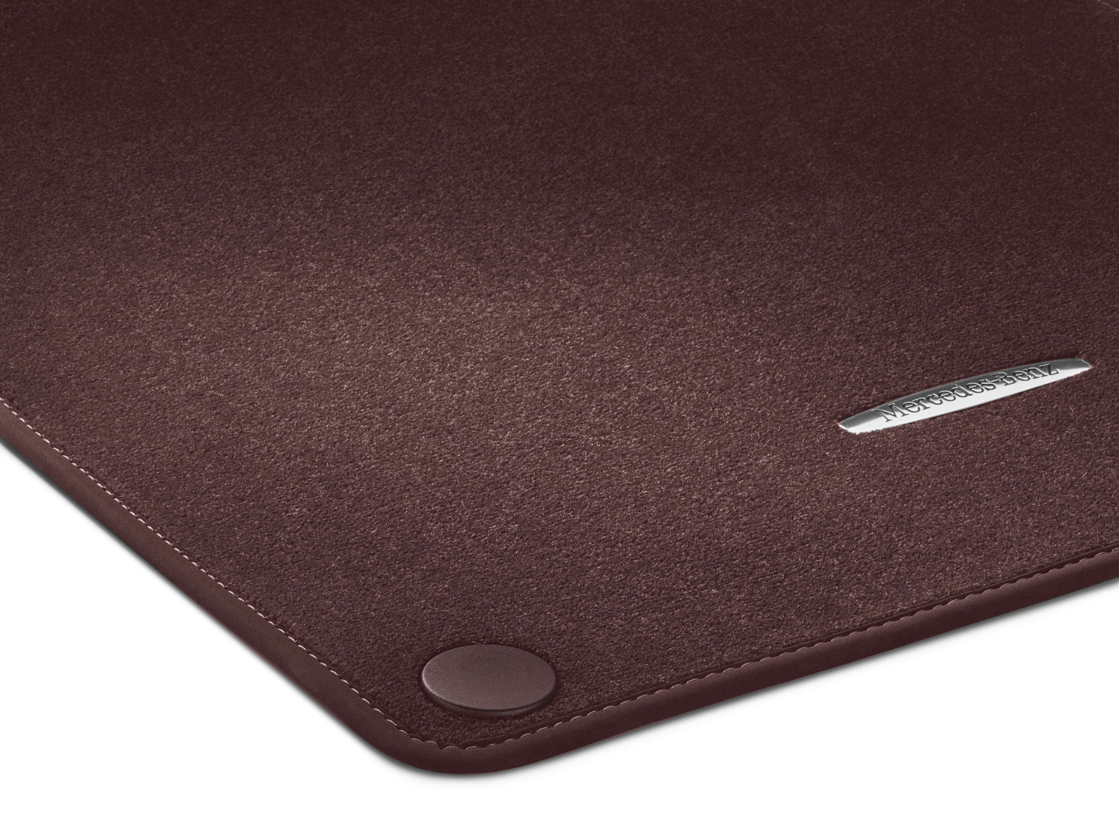 Velour floor mats CLASSIC, Set, Set of 4 - RHD, mahogany brown