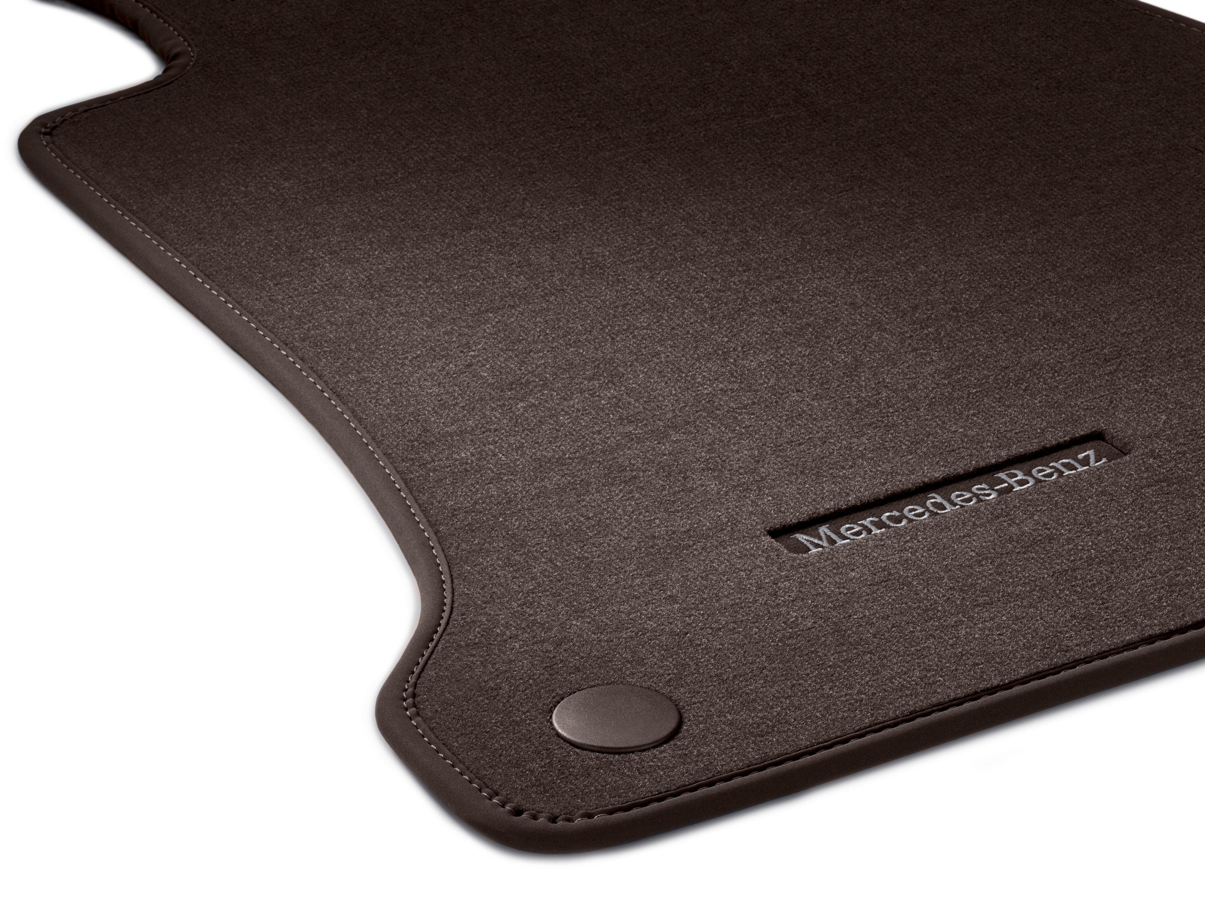 Velour floor mats CLASSIC, Set, Set of 4 - RHD, espresso brown