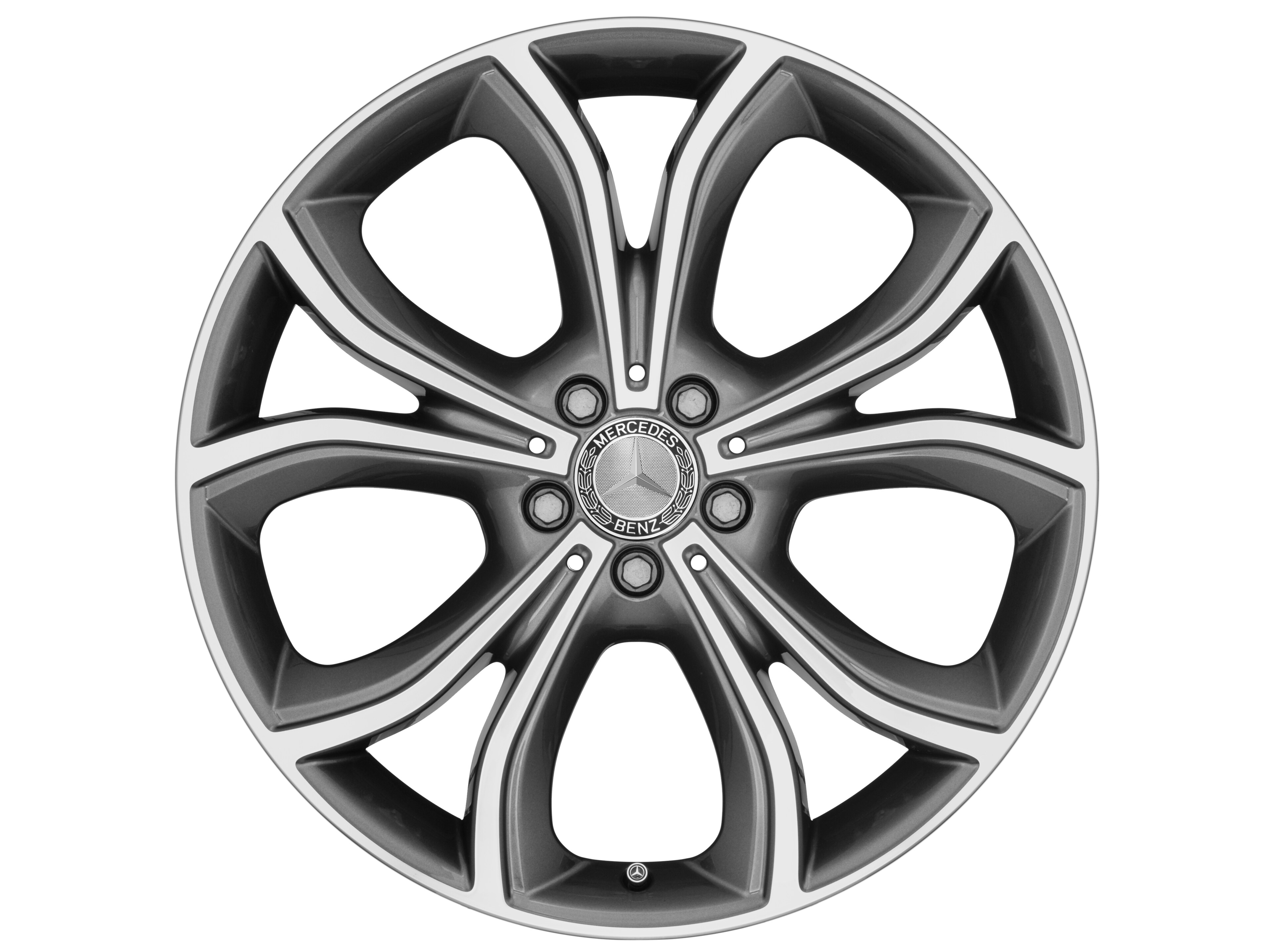 5-twin-spoke wheel, 50.8 cm (20-inch), High-sheen finish - 8 J x 20 ET 43, tremolite metallic, high-sheen