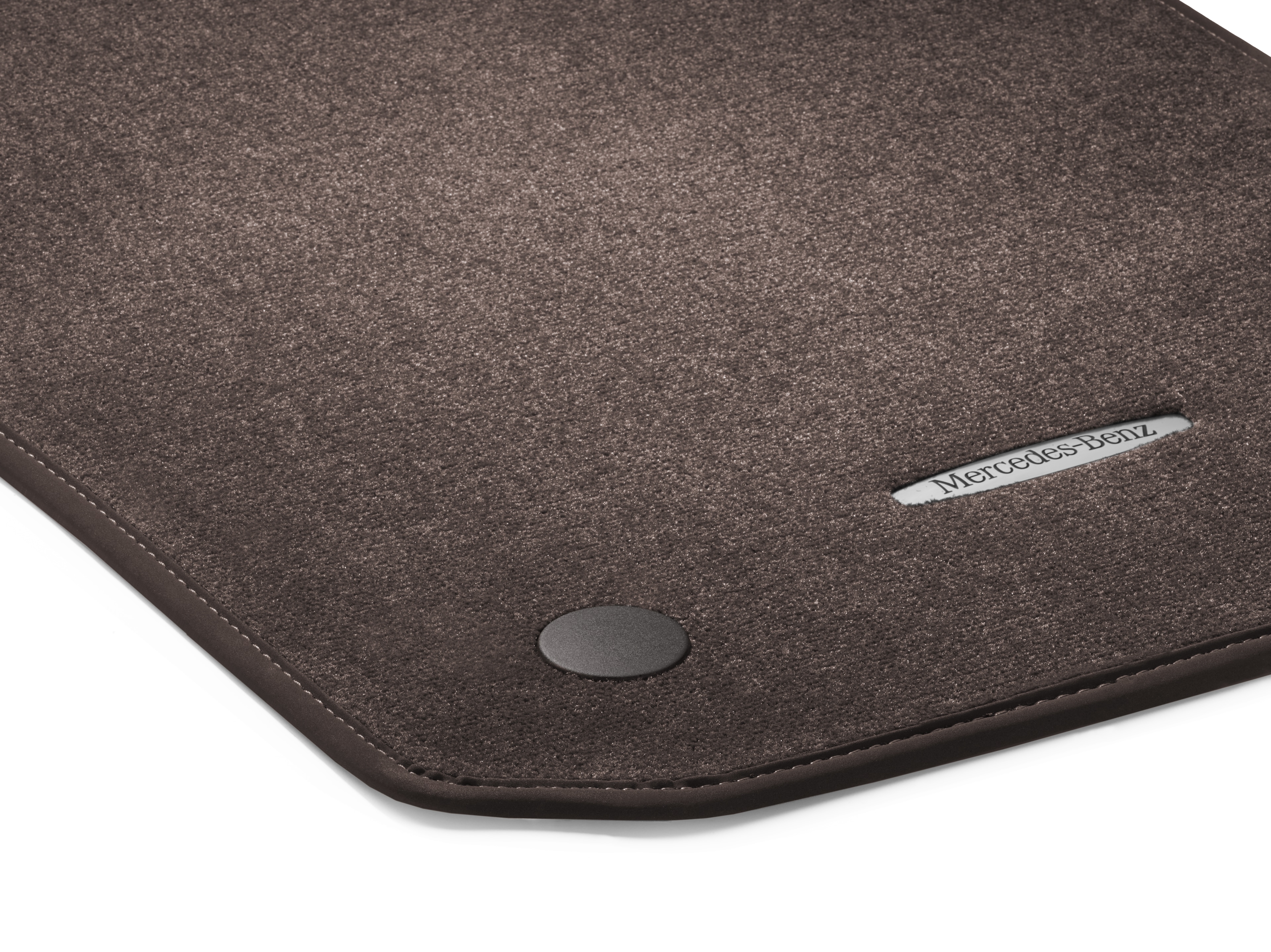 Velour floor mats CLASSIC, Set, Set of 4 - RHD, espresso brown
