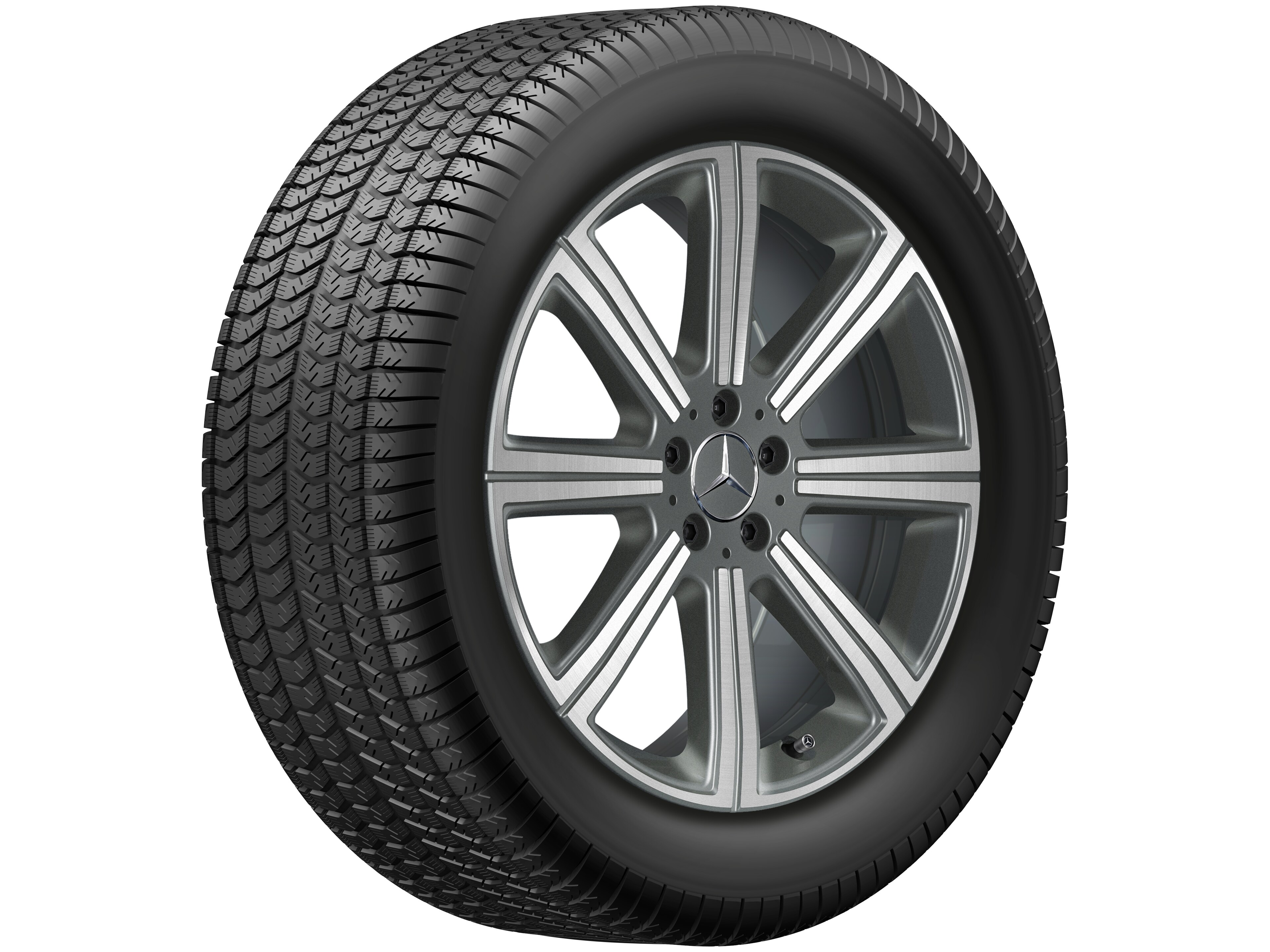 8-spoke wheel, 50.8 cm (20-inch), High-sheen finish - 8,5 J x 20 ET 62,5, himalaya grey, high-sheen
