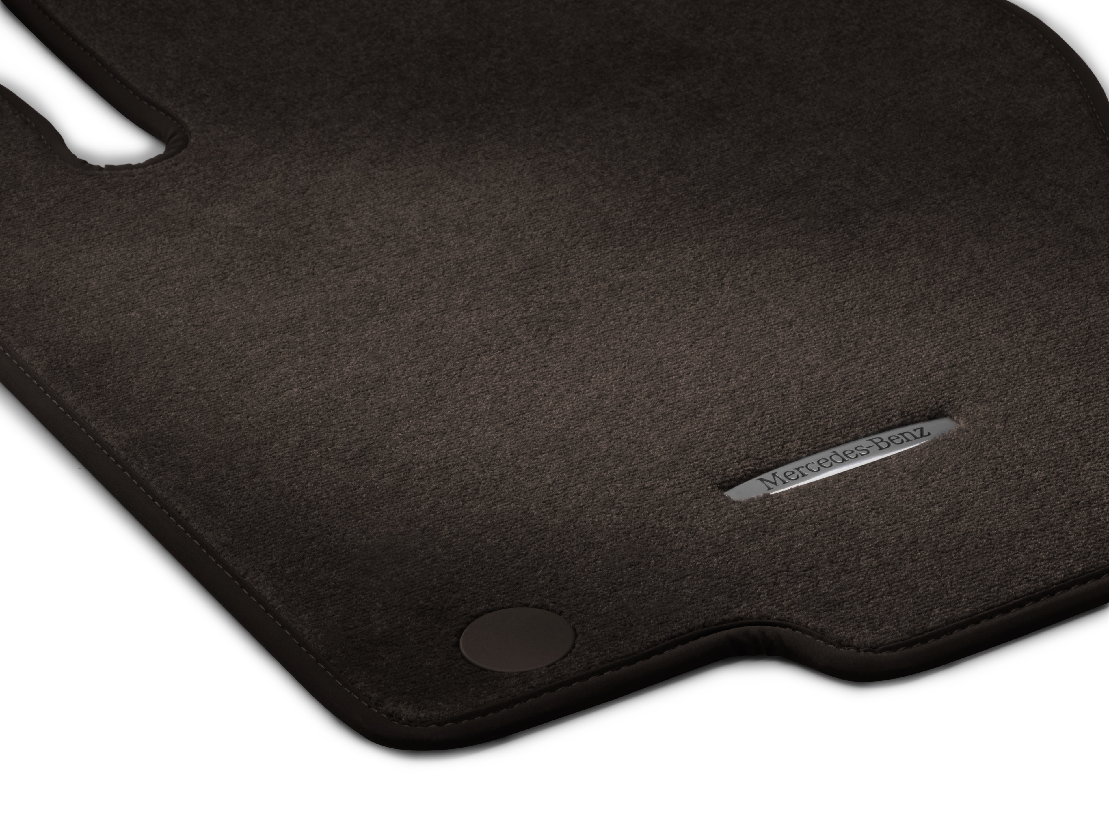 Velour floor mats CLASSIC, Set, Set of 4 - LHD, mocca brown