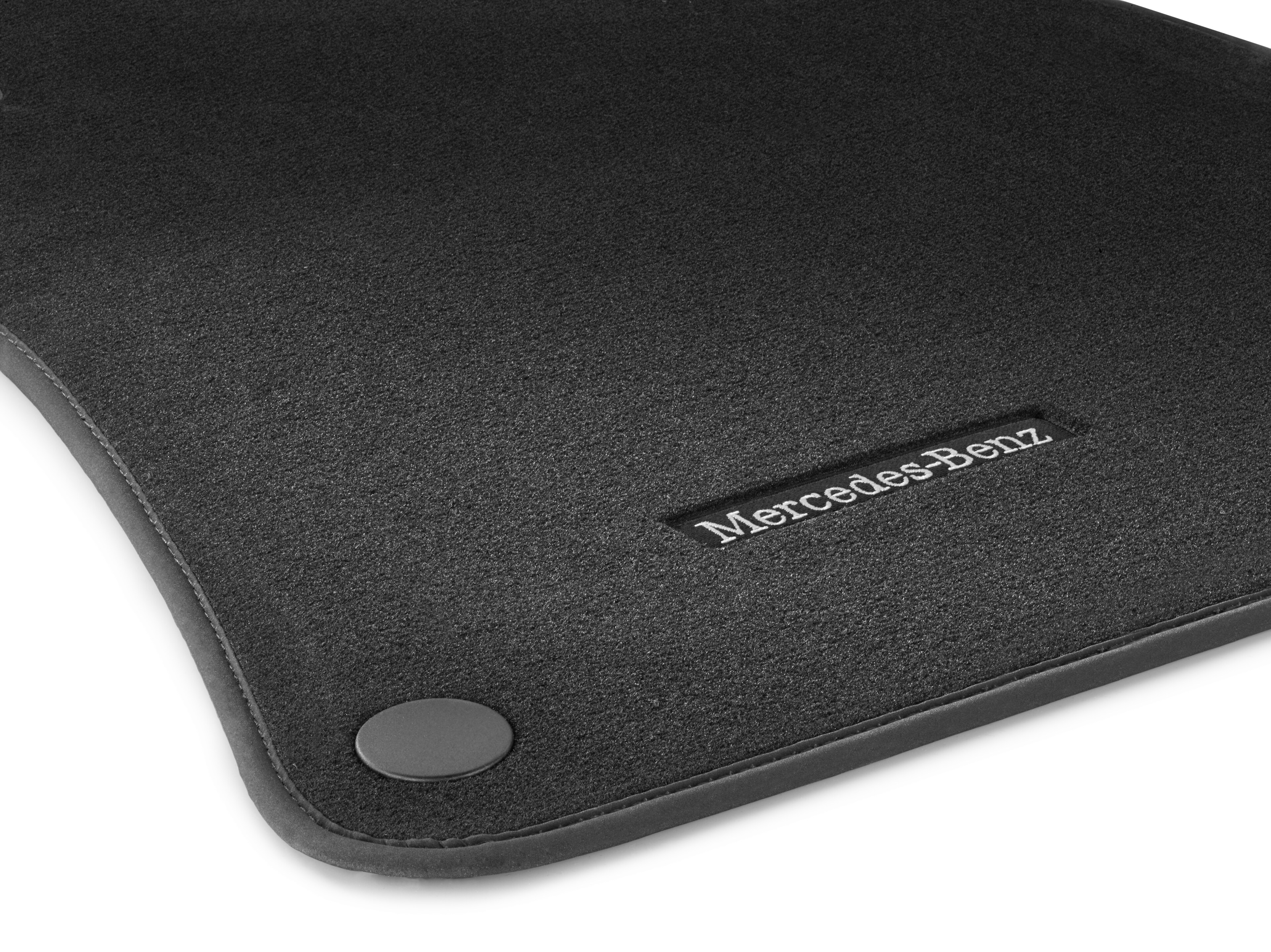 Velour floor mats CLASSIC, Set, Set of 4 - RHD, black