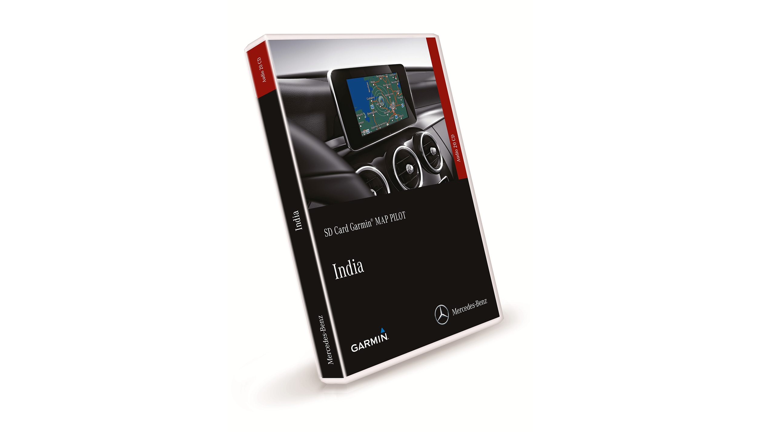 Garmin® MAP PILOT, Navigation module SD card, India, for retrofit code 357 (EG9), models with pre-installation Code 522, - FINAL VERSION - NTG5 Star1