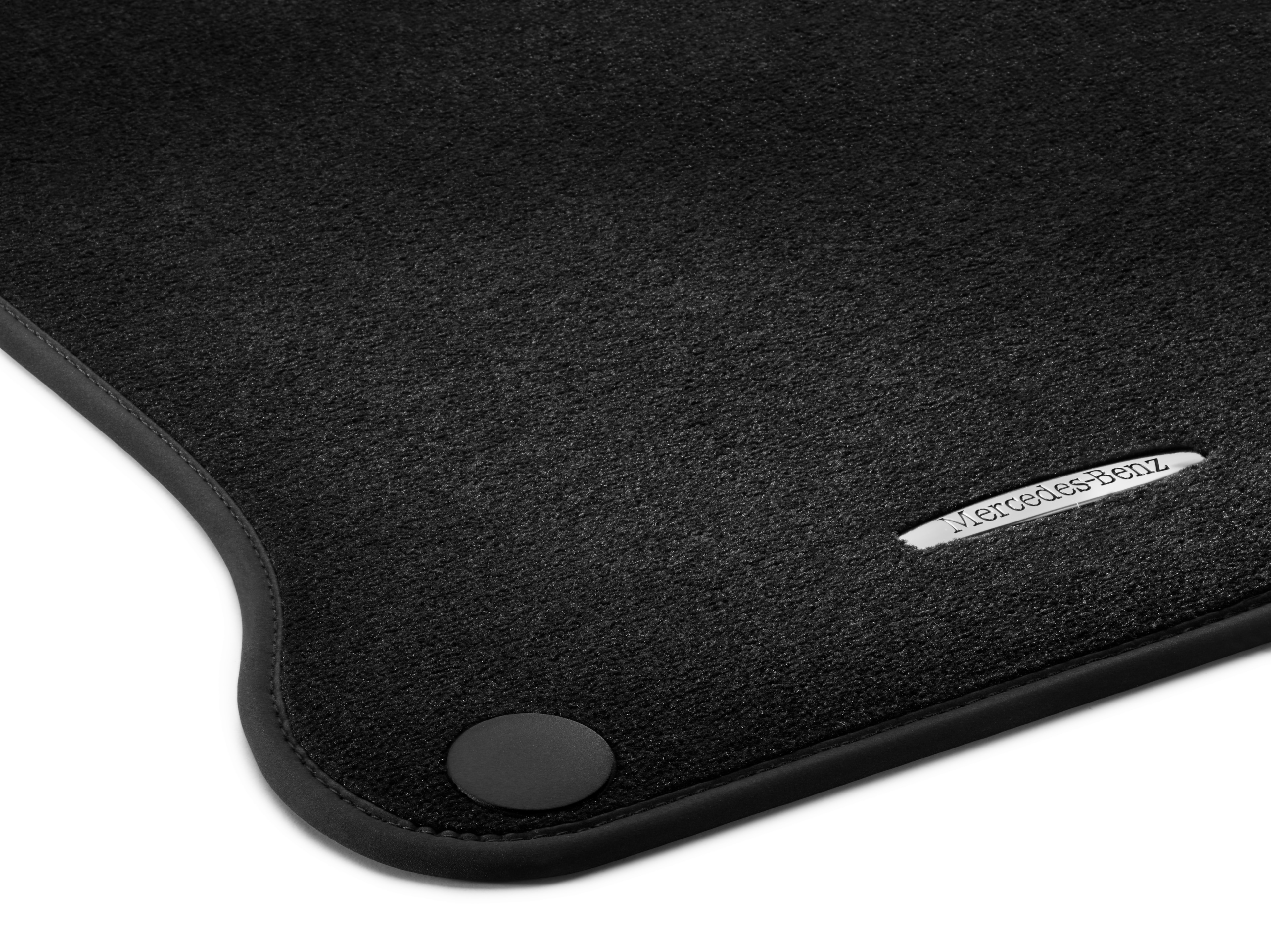 Velour floor mats CLASSIC, Set, Set of 4 - RHD, black