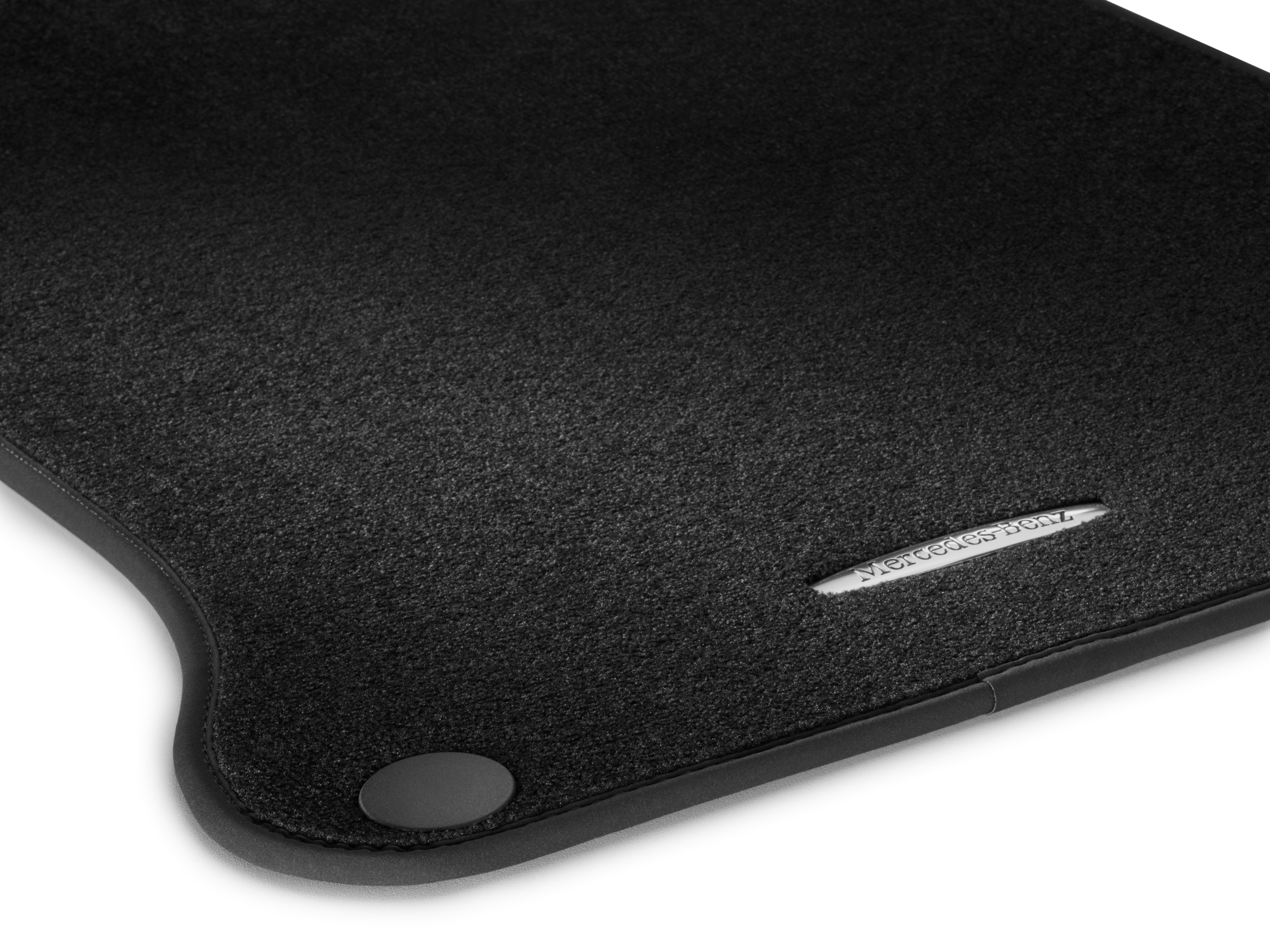 Velour floor mats CLASSIC, Set, Set of 4 - RHD, black