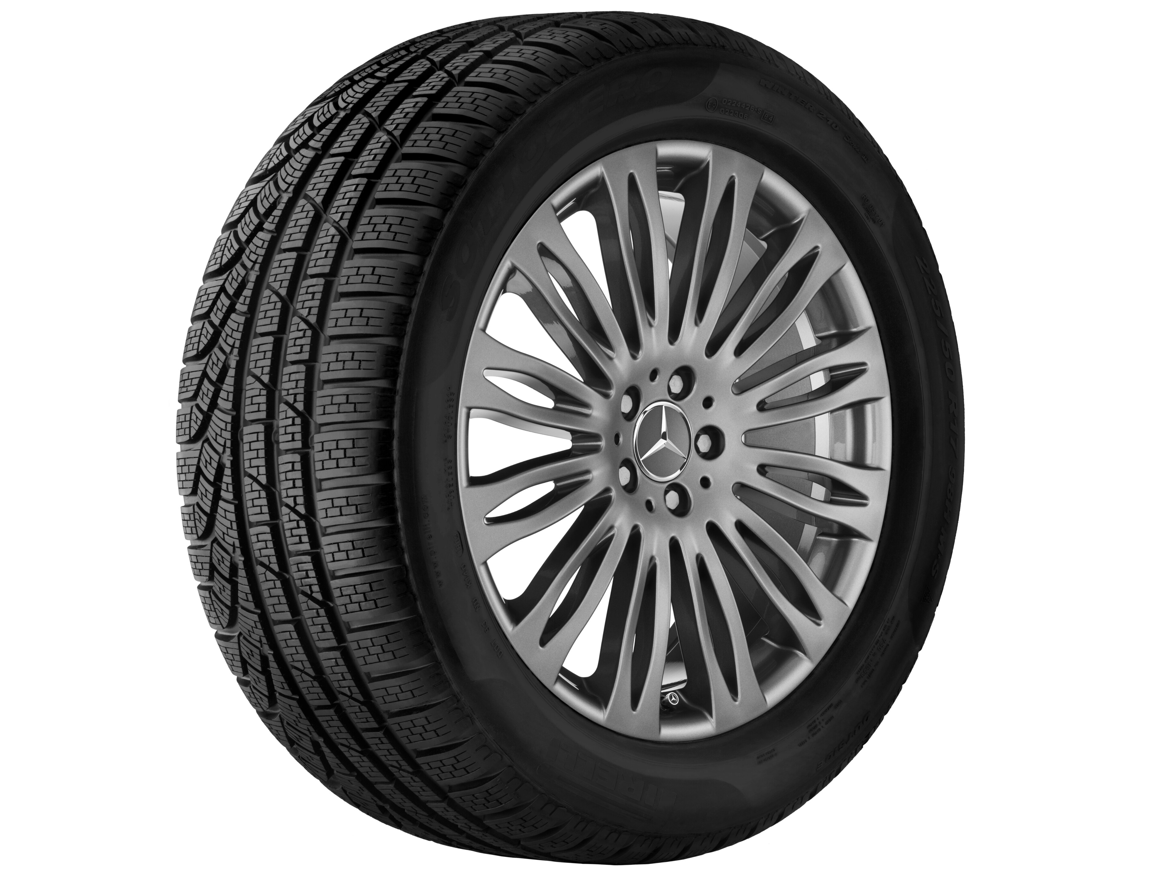 Multi-spoke wheel, 50.8 cm (20-inch) - 9,5 J x 20 ET 43,5, himalaya grey