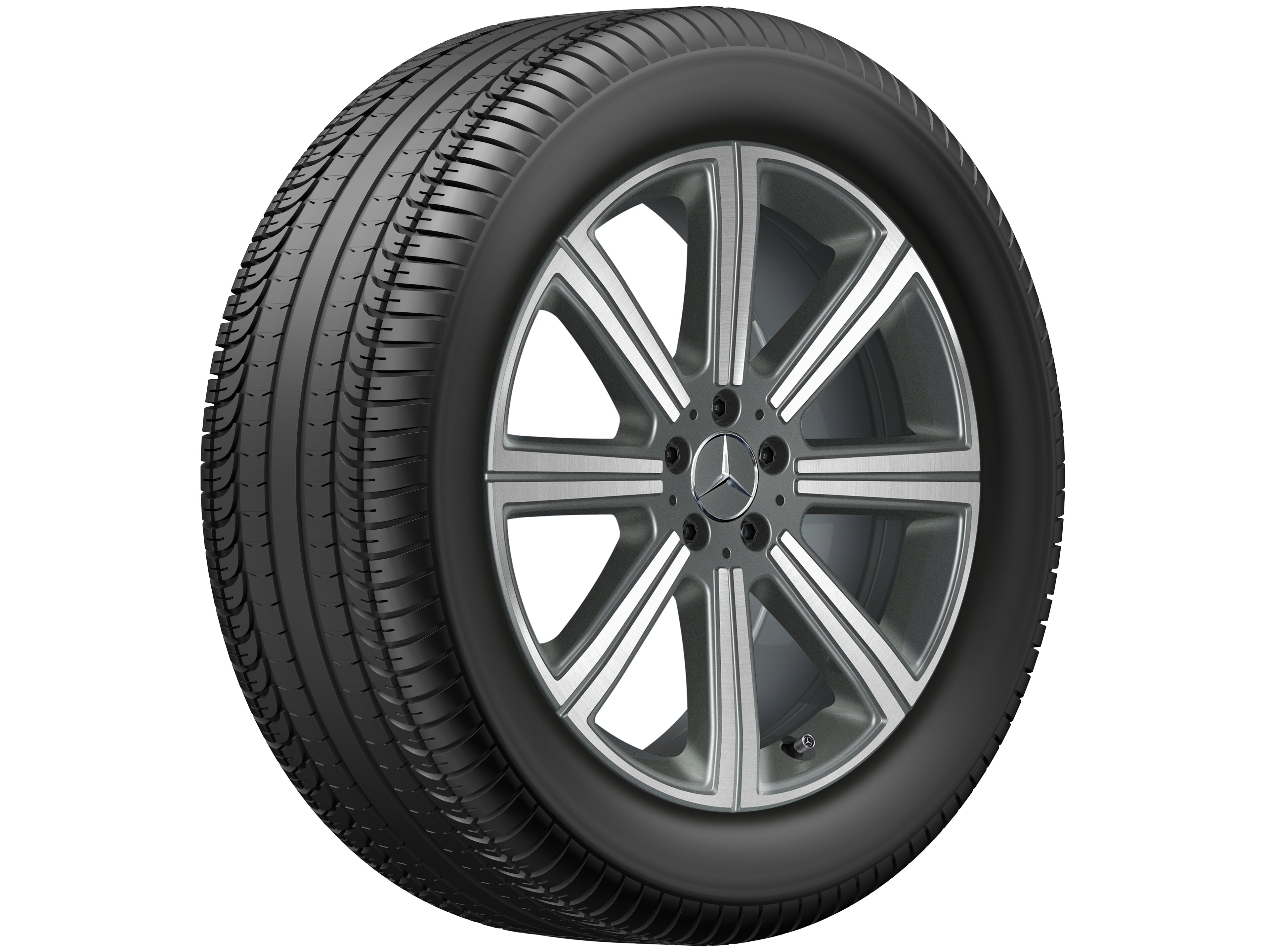 8-spoke wheel, 50.8 cm (20-inch), High-sheen finish - 8,5 J x 20 ET 62,5, himalaya grey, high-sheen