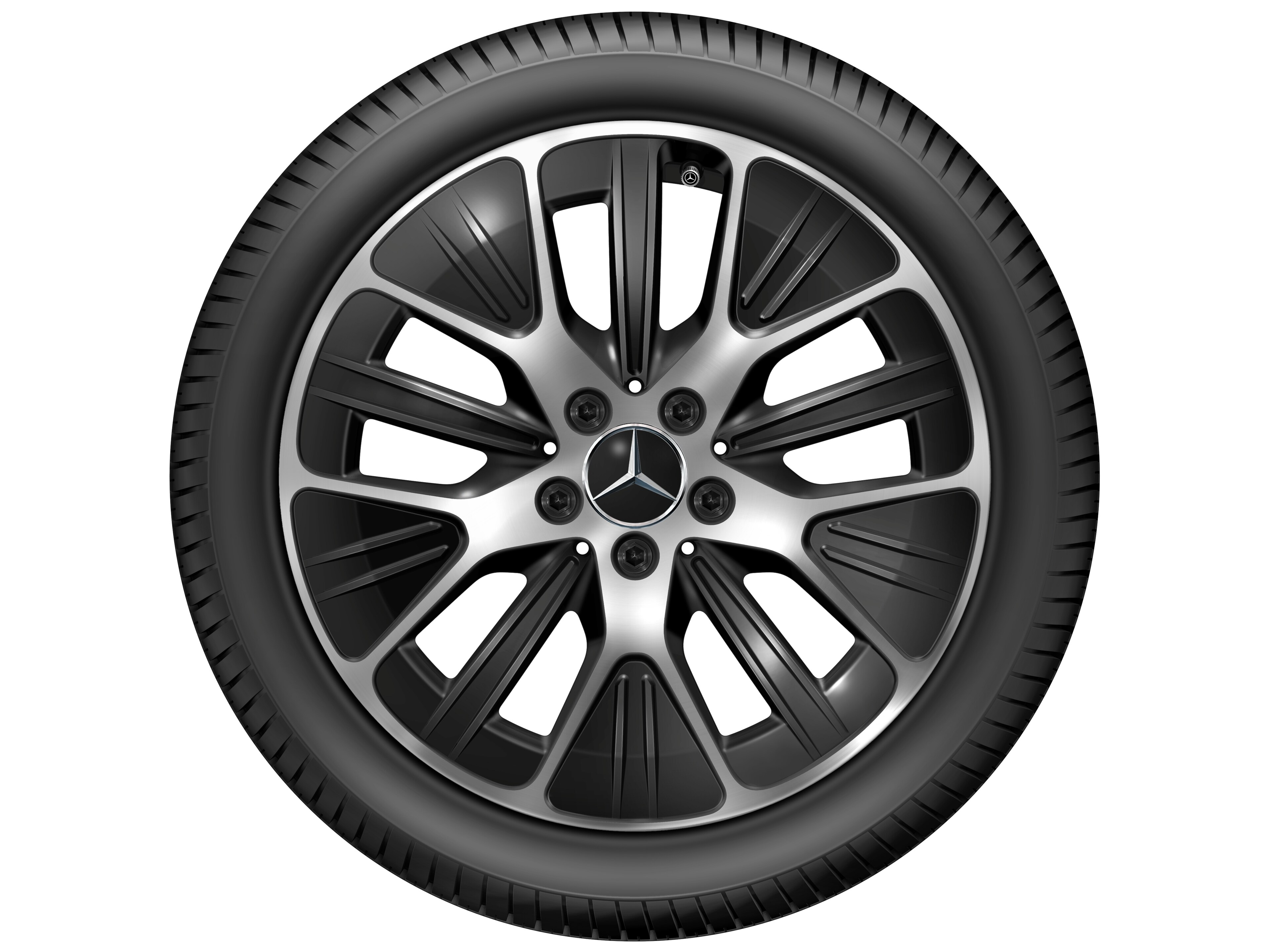 Y-spoke wheel, Aero, 45.7 cm (18-inch) - 7,5 J x 18 ET 48,4, black, high-sheen