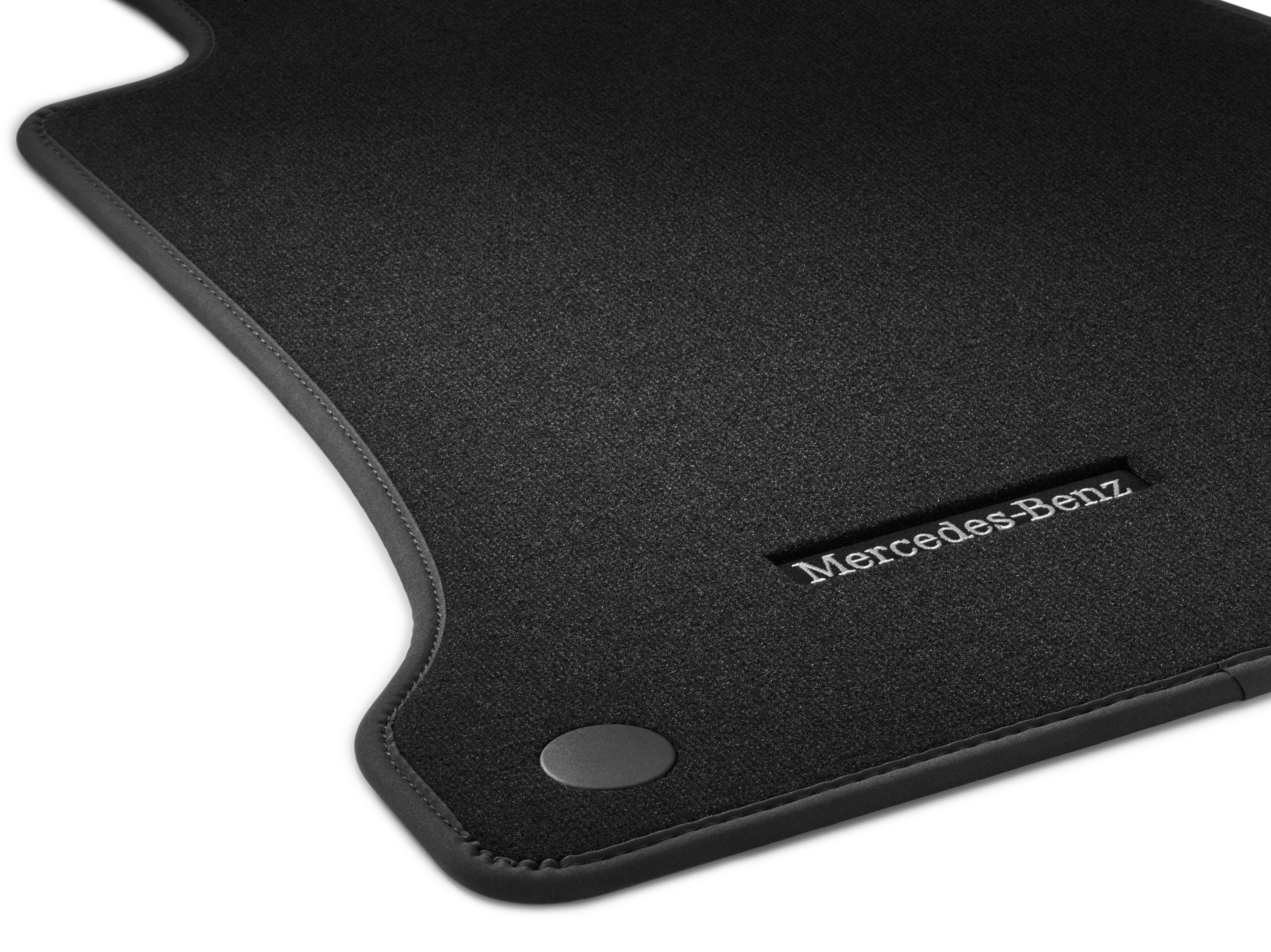 Velour floor mats CLASSIC, Set, Set of 4 - RHD, black