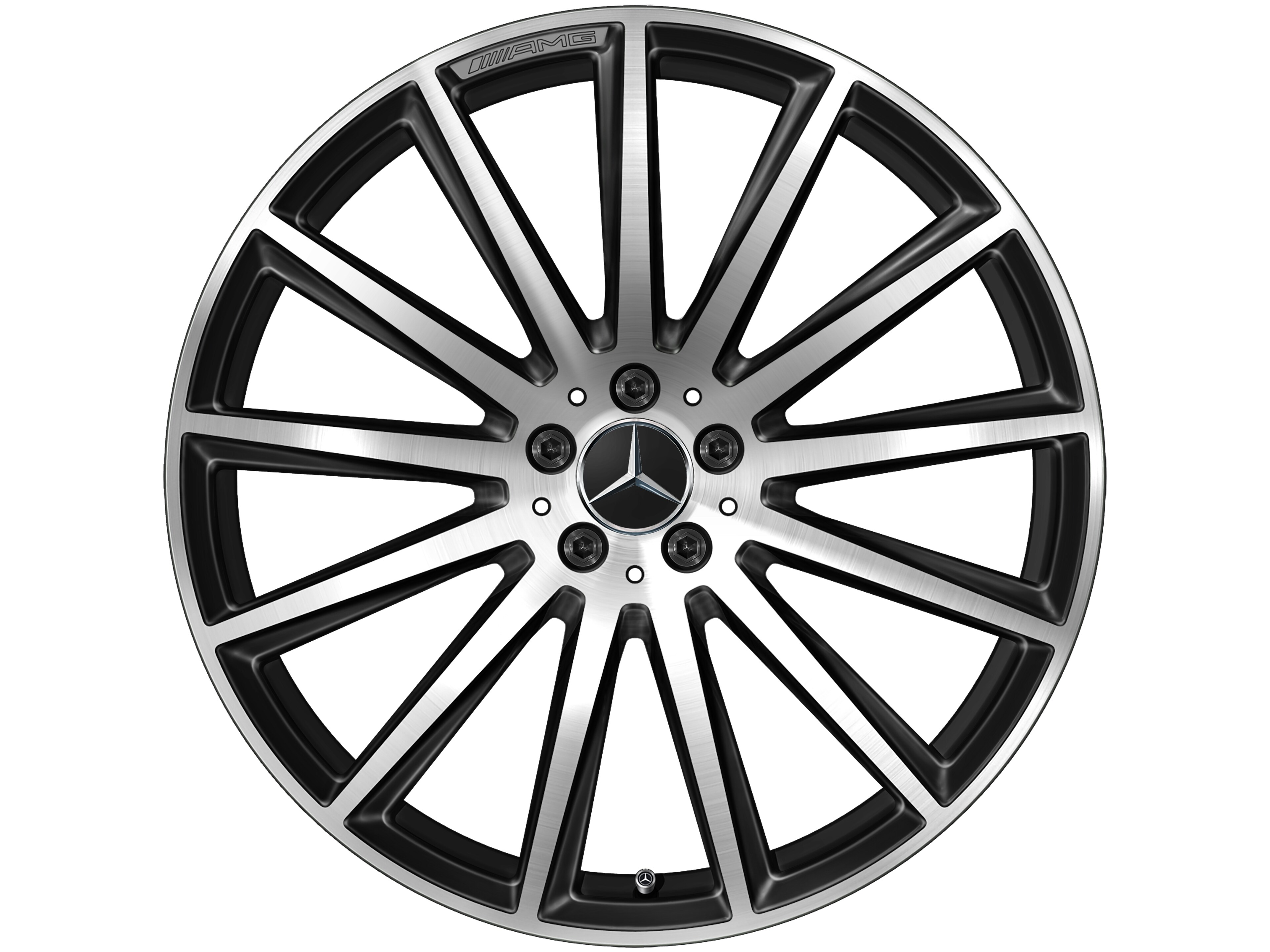 AMG multi-spoke wheel, 55.9 cm (22-inch) - 11,5 J x 22 ET 47, black