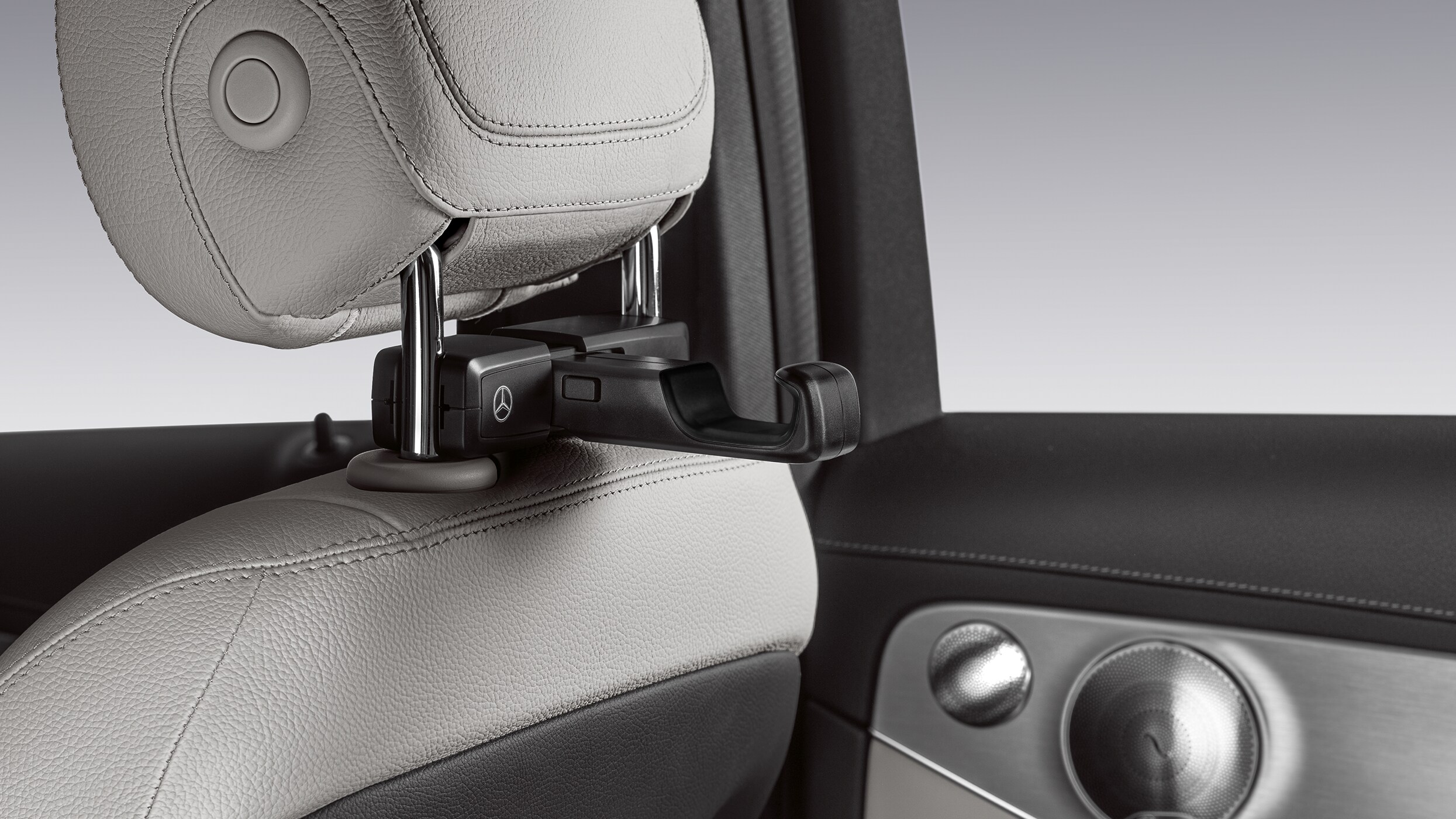 Bag hook, Style & Travel Equipment - black, Plastic