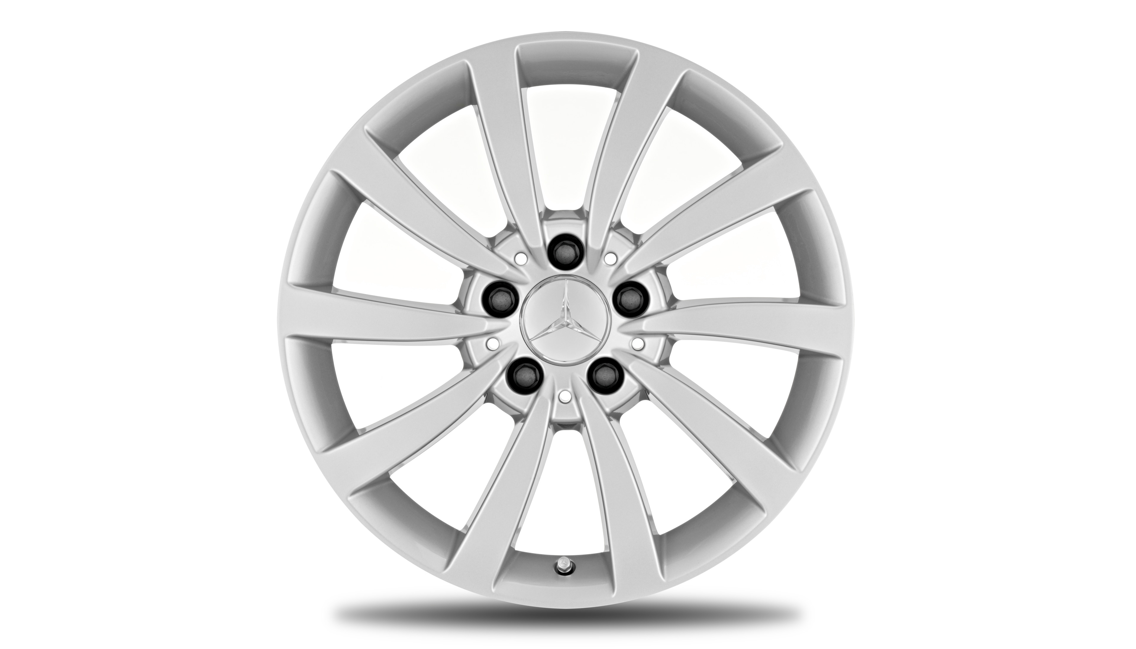 10-spoke wheel, 43.2 cm (17-inch) - 8,5 J x 17 ET 34,5, titanium silver
