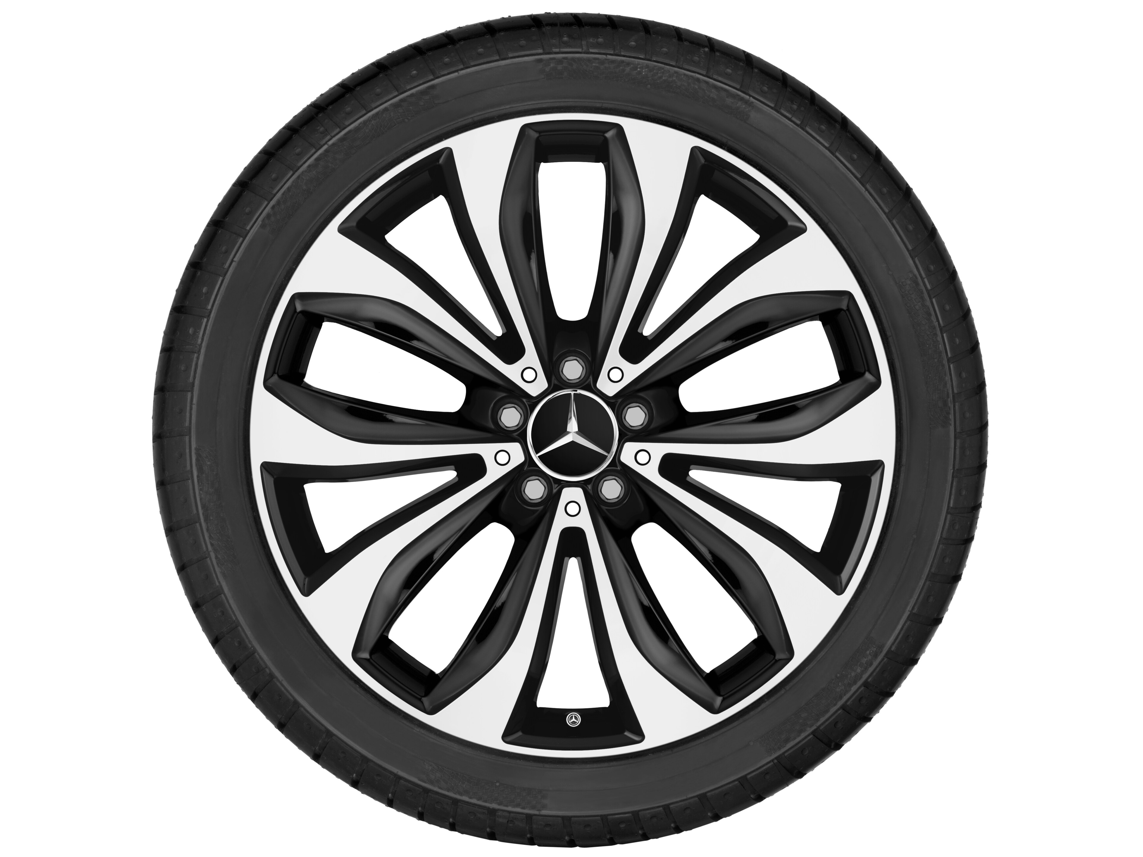 5-twin-spoke wheel, 50.8 cm (20-inch), High-sheen finish - 8,5 J x 20 ET 40, black, high-sheen