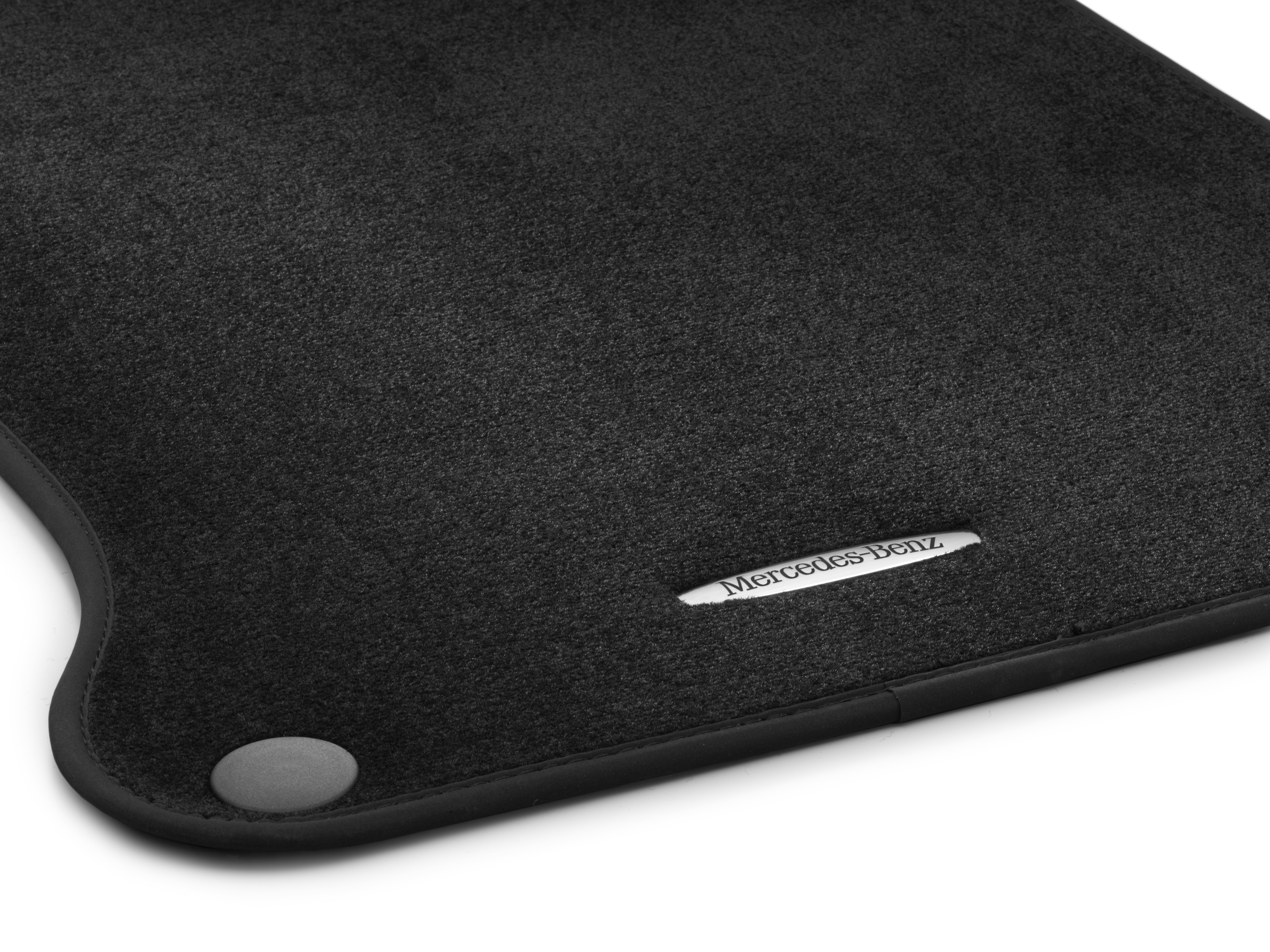 Velour floor mats CLASSIC, Set, Set of 4 - RHD, black
