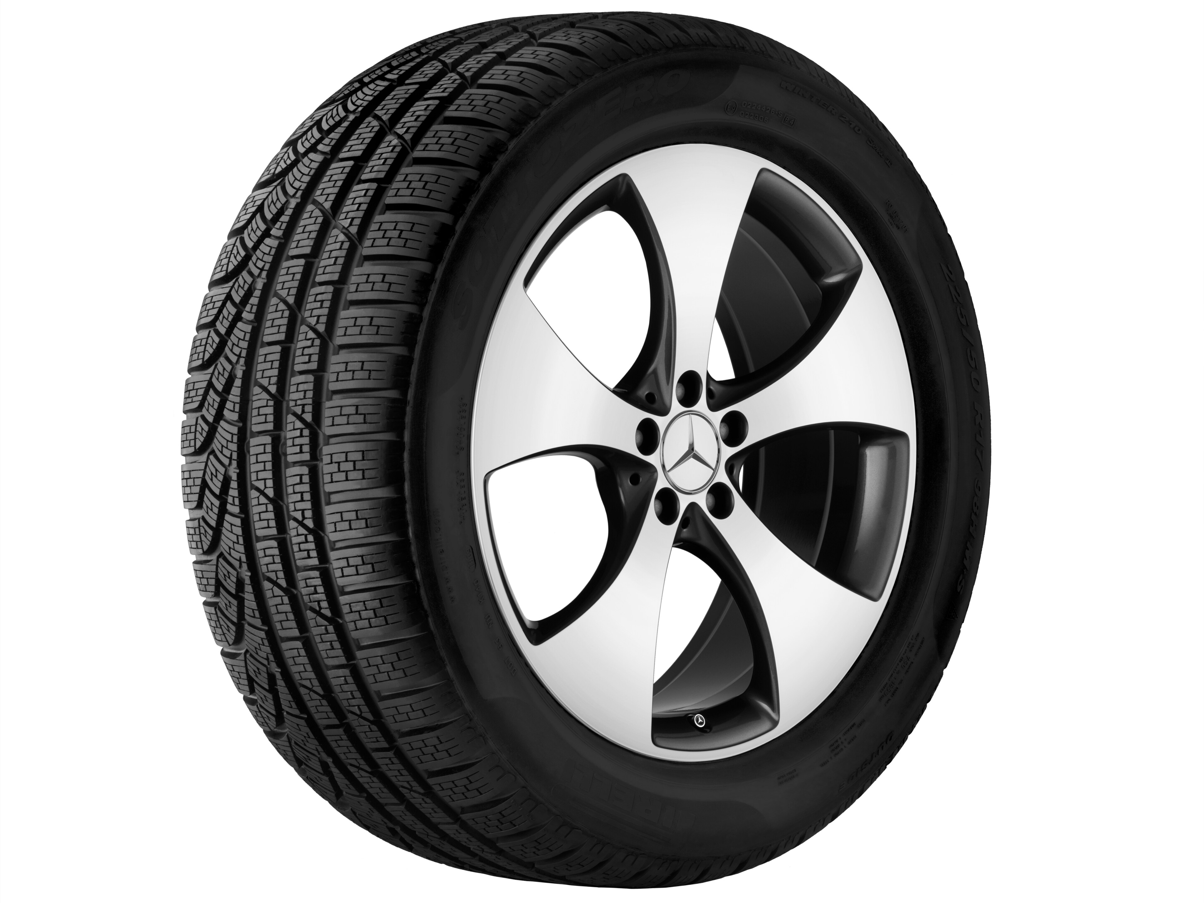 5-spoke wheel, 50.8 cm (20-inch), High-sheen finish - 8,5 J x 20 ET 40, tremolite metallic, high-sheen