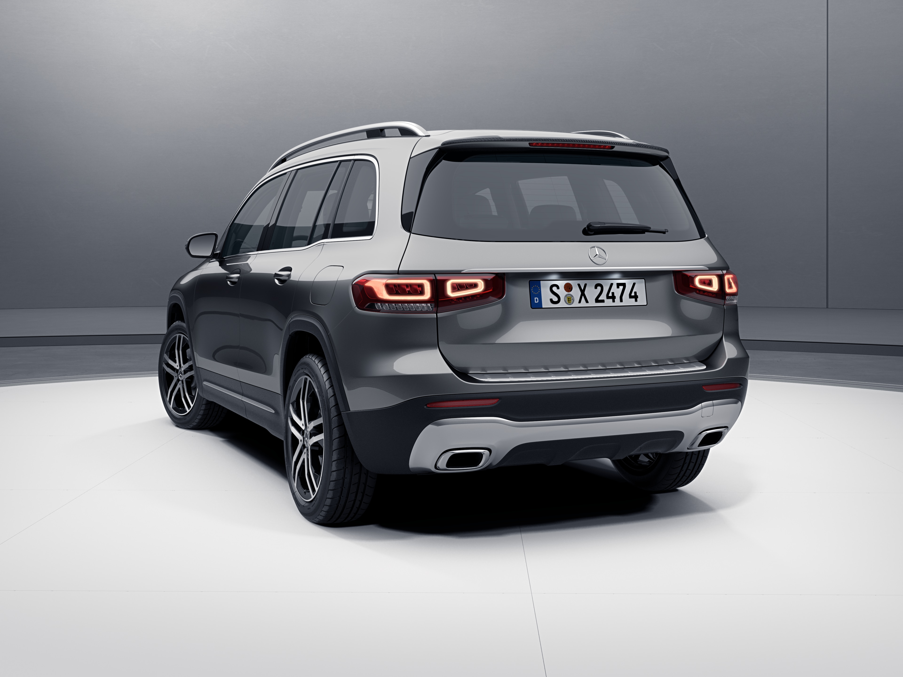 Roof spoiler, Carbon-Style - Polycarbonate, carbon-fibre, carbon fibre look