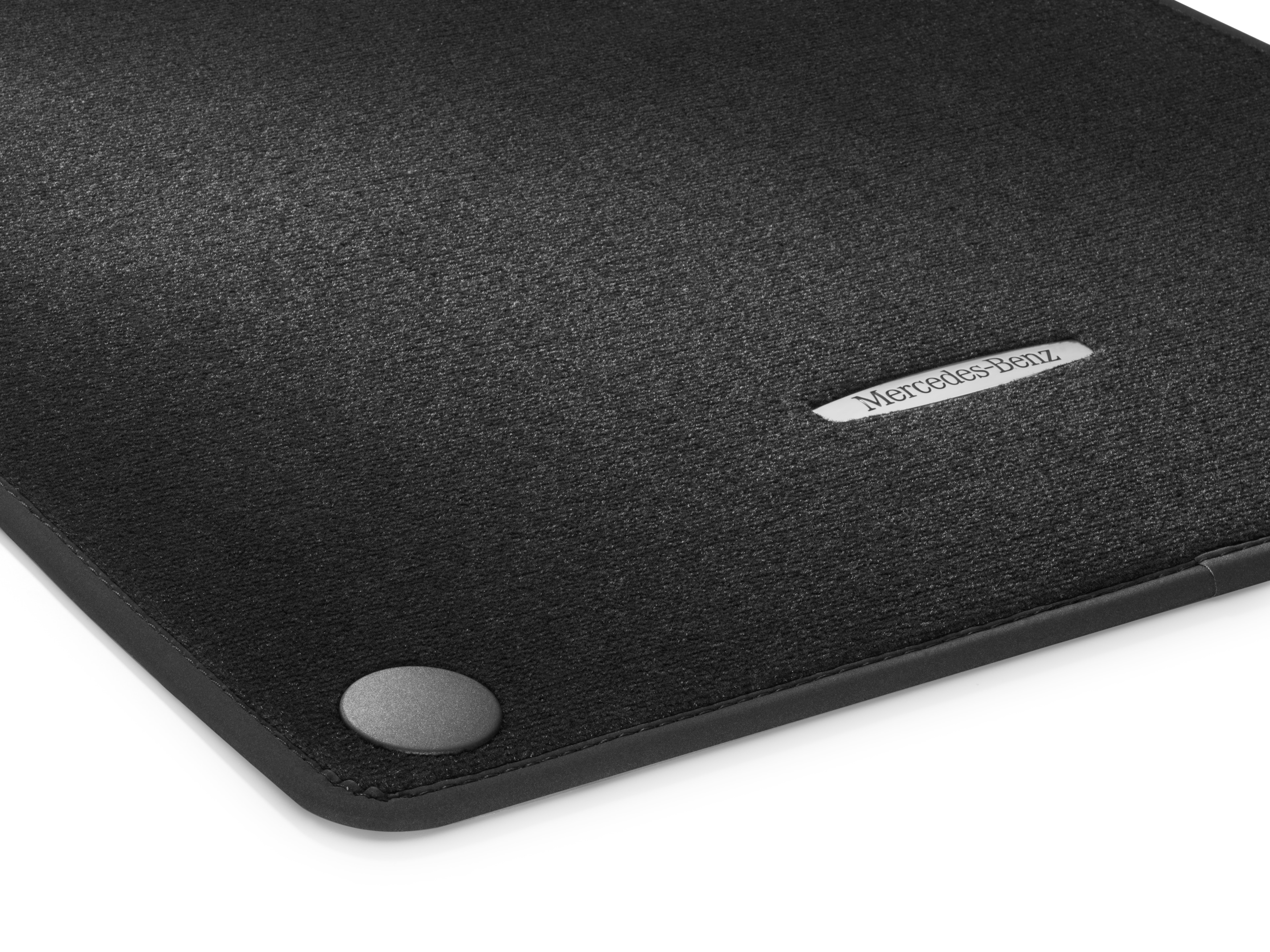 Velour floor mats CLASSIC, Set, Set of 4 - RHD, black